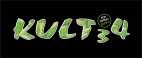 Kult34 Logo NEU mit the better green